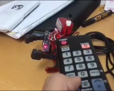 TV Remote Control Robot