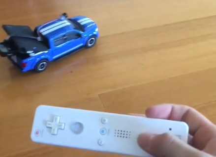 Wiimote Controlled Car