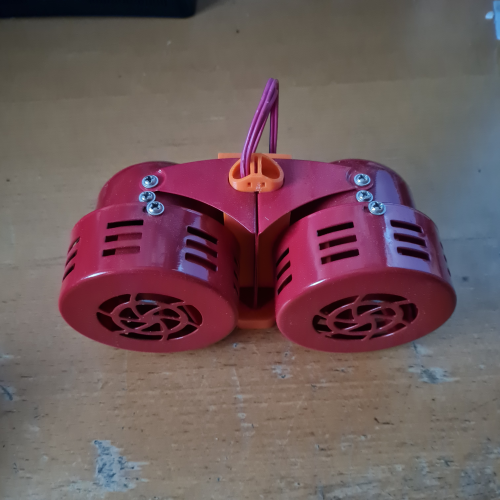 Air Raid Siren Alarm Clock