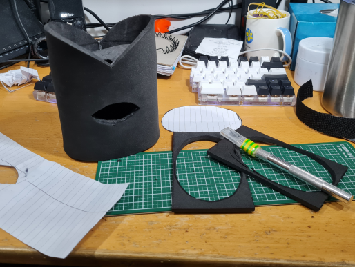 Cult of the Lamb Crown Foam Cutting